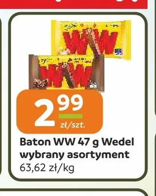 Baton WW Wedel 47g promocja w Społem Częstochowa