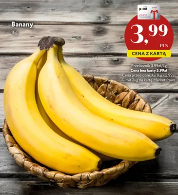 Banany promocja w Market Point