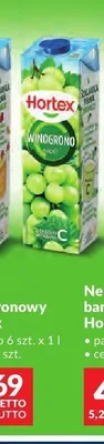Napój winogronowy Hortex promocja w Makro