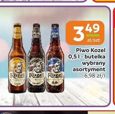 Piwo Kozel promocja w Społem Częstochowa
