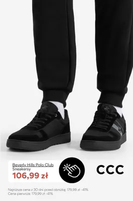 Sneakersy Beverly Hills Polo Club promocja w CCC