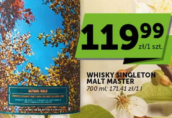 Whisky Singleton Malt Master promocja w Euro Sklep