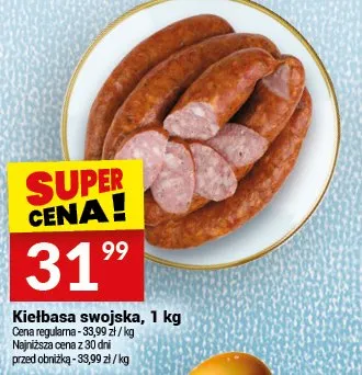 Kiełbasa swojska promocja w Twój Market