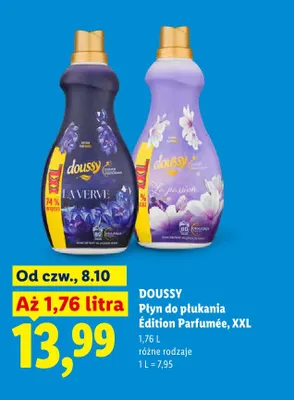 Płyn do płukania Doussy Édition Parfumée XXL La Verve promocja w Lidl