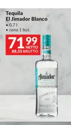 Tequila El Jimador Blanco promocja w Makro