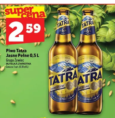 Piwo Tatra promocja w TOPAZ