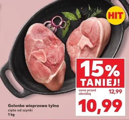Golonka wieprzowa tylna cięta od szynki promocja w Kaufland