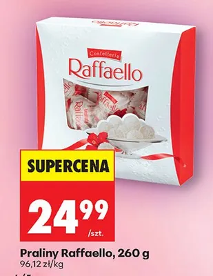 Praliny Raffaello 260 g promocja w Biedronka