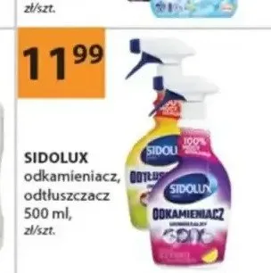 Odkamieniacz lub odtłuszczacz SIDOLUX promocja w Drogerie Laboo