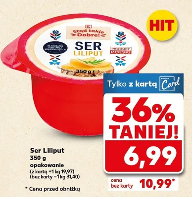 Ser Liliput promocja w Kaufland