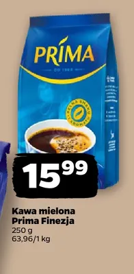 Kawa mielona Prima Finezja promocja w Netto