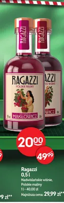 Ragazzi Nadwiślańskie wiśnie promocja w Żabka