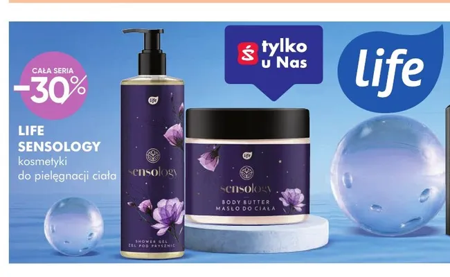 Kosmetyki do pielęgnacji ciała Life Sensology promocja w Super-Pharm