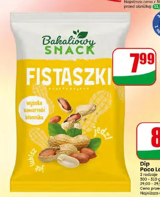 Fistaszki Bakaliowy Snack promocja w Dino