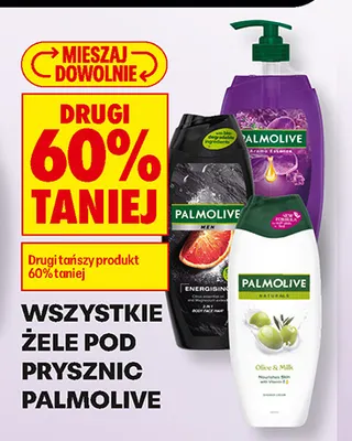 Żel pod prysznic Palmolive Naturals Olive & Milk promocja w Biedronka