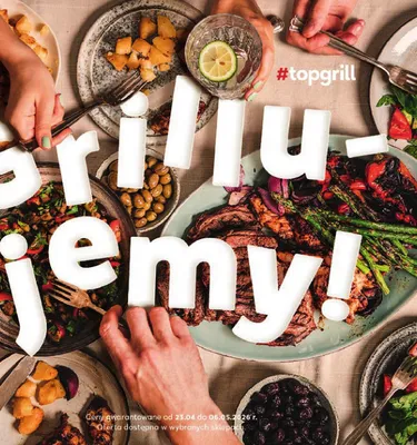 Katalog Grill!, strona 0 promocja w Stokrotka