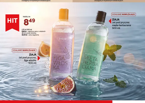 Żel pod prysznic Ziaja Mięta Herbaciana promocja w Ziko Dermo