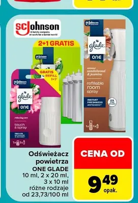 Odświeżacz powietrza One Glade promocja w Carrefour
