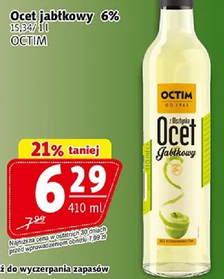 Ocet jabłkowy 6% promocja w Prim Market