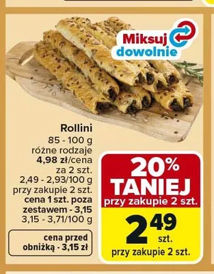 Rollini promocja w Carrefour