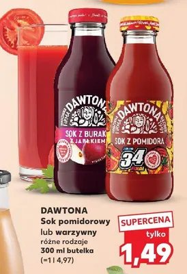 Sok pomidorowy lub warzywny różne rodzaje promocja w Kaufland