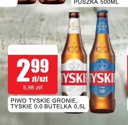 Piwo Tyskie Gronie promocja w Bingo