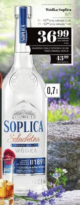 Wódka Soplica Szlachetna promocja w POLOmarket