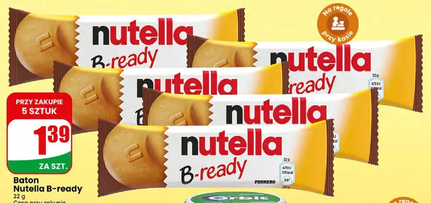 Baton Nutella B-ready promocja w Dino