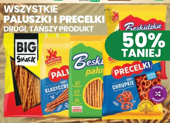 Paluszki Big Snack promocja w Dino