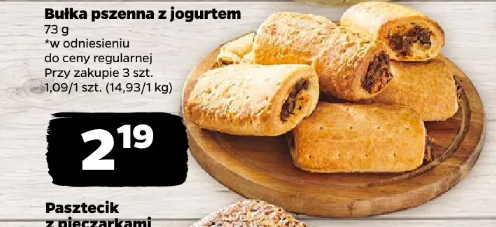 Pasztecik z pieczarkami promocja w Netto