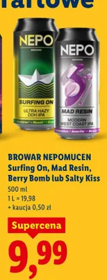 Piwo kraftowe Berry Bomb  promocja w Lidl