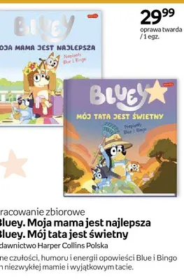Książka Bluey. Mój tata jest świetny oprawa twarda promocja w Dzień Dziecka
