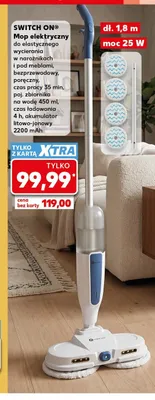 Mop elektryczny Switch On promocja w Kaufland