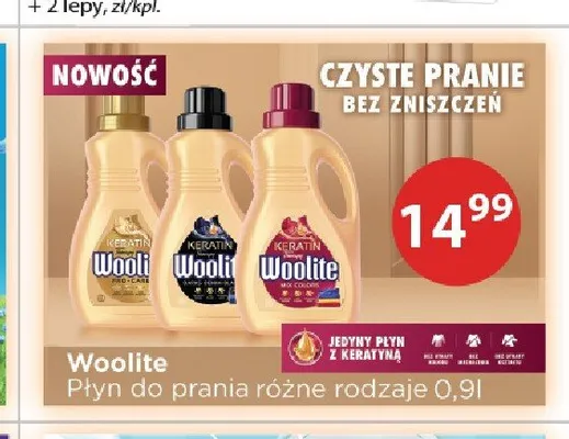 Płyn do prania WOOLITE 0,9l promocja w Drogerie Laboo
