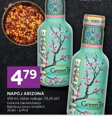 Napój różne rodzaje promocja w Stokrotka