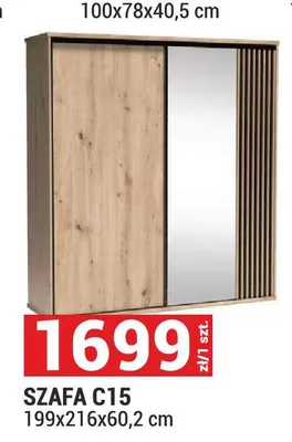 Szafa Cali C15 promocja w Merkury Market