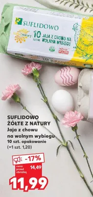 Jaja z chowu na wolnym wybiegu promocja w Kaufland