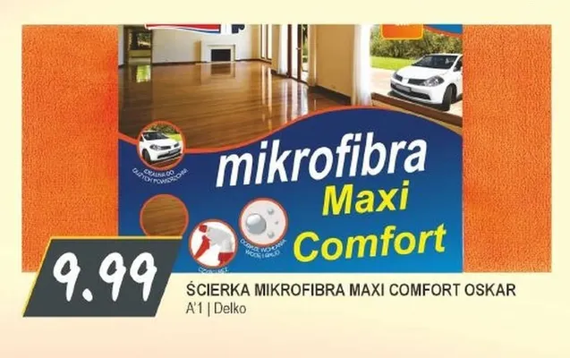 Ścierka mikrofibra Maxi Comfort Oskar promocja w Słoneczko
