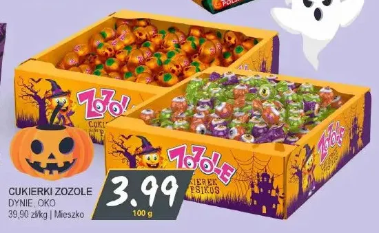 Cukierki Zozole dynie Mieszko promocja w Słoneczko