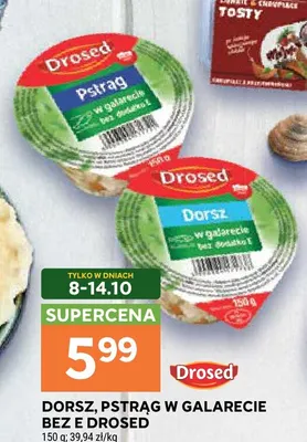 Pstrąg w galarecie bez E Drosed promocja w Stokrotka