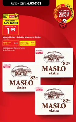 Masło promocja w Biedronka