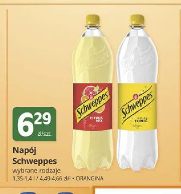 Napój gazowany Schweppes Indian Tonic promocja w Marketvita