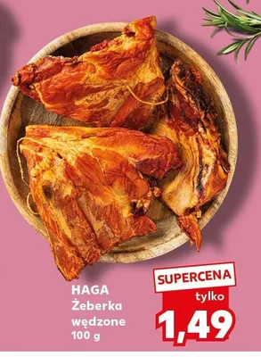 Żeberka wędzone promocja w Kaufland