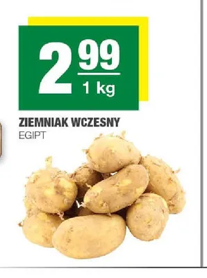 Ziemniak wczesny Egipt promocja w SPAR