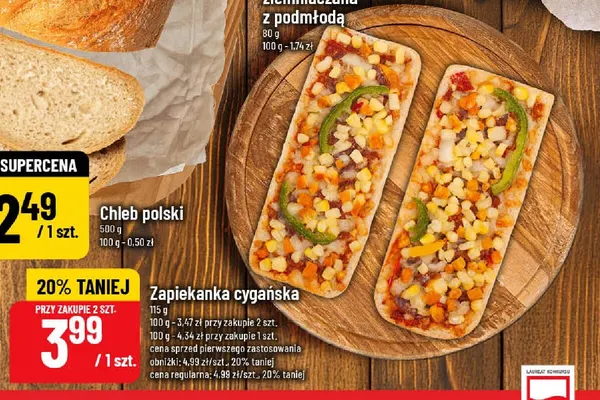Zapiekanka cygańska promocja w POLOmarket