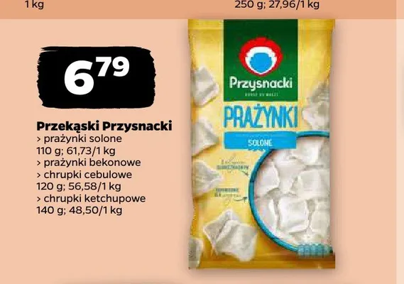 Chrupki cebulowe Przysnacki promocja w Netto