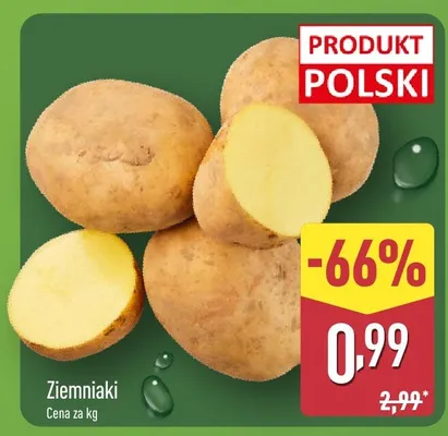 Ziemniaki promocja w Aldi