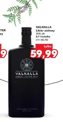 Likier ziołowy Valhalla promocja w Kaufland