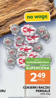Cukierki raczki Pergalė promocja w Stokrotka