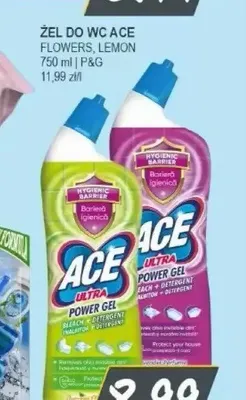 Żel do WC Ace Ultra Power Gel Lemon promocja w Słoneczko
